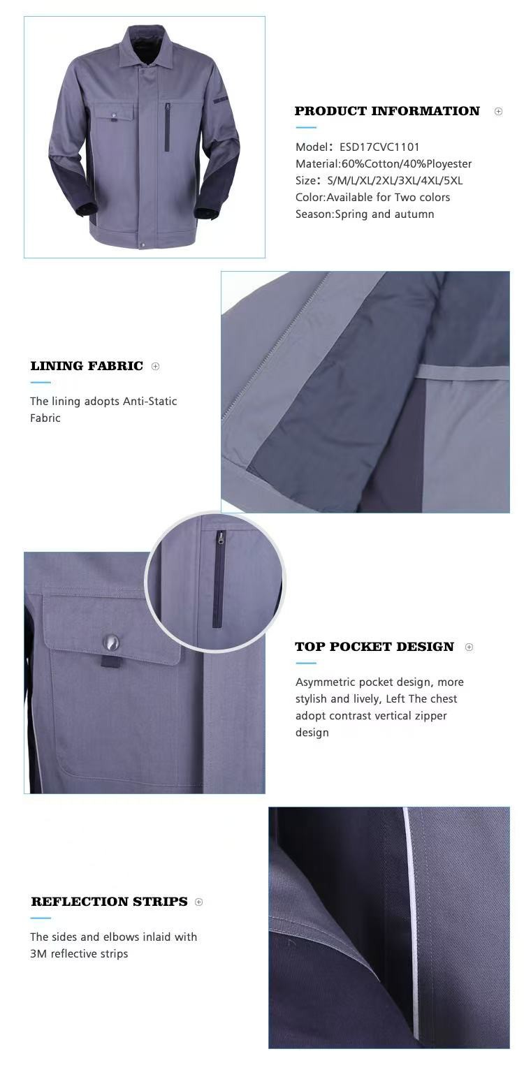 Anti-static work suits Anti-static work suits